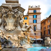 Brunnen der vier Flüsse - Piazza Navona - Rom