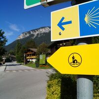 Söll_Dorfrunde_Beschilderung_Wilder Kaiser