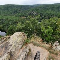 27.3 km südlicher Felsen (Aussichtspunkt)