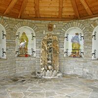 Vier Heiligenfiguren in der Naglköpflkapelle