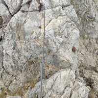 Schlüsselstelle im Hans-Rubenzucker-Steig