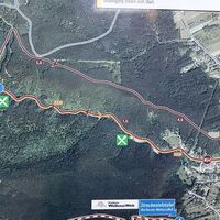 Klamm und Umfahrung für Räder im Norden