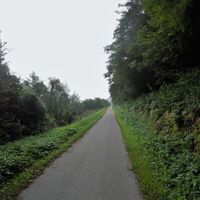 Radweg - ehemalige Eisenbahnlinie