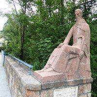 Der im 5. Jahrhundert in der Region missionierende Hl. Severin wacht an der Tauglmauth-Brücke.