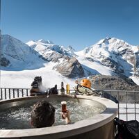 Jacuzzi auf Diavolezza