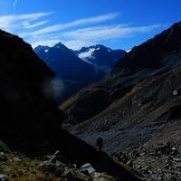 Jamtalhütte - Bielerhöhe/Silvrettastausee - Saarbrücker Hütte