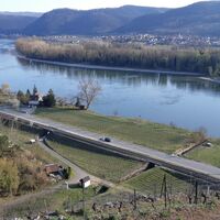 Blick in das Donautal nach Rossatz