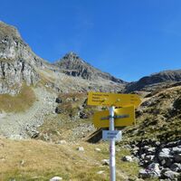 Blick aus dem Wildloch zur Hochwildstelle