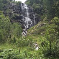 Wasserfall auf dem Wasserfallweg