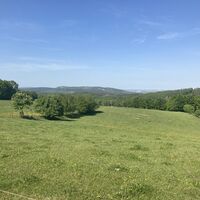 Deubacher Höhe / Kreuzweg - Hörselbergblick