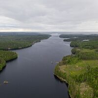 Kanutour Ruokolahti, Hiekkaniemi Unterstand