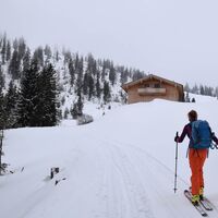 Skitour Roßkogel Brandenberg sanfter Anstieg