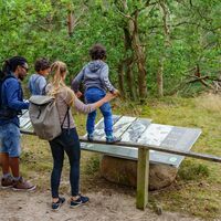Beschilderung entlang des Höhbeck-Elbholz-Weges