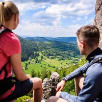 Apostelfelsen Oberschönauer Felsenwanderung