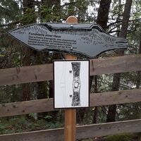 Archäologiepfad beim Luserwasserfall