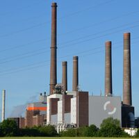 Ansicht auf das Hüttenwerk Salzgitter