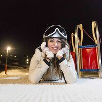 Nachts Rodeln in Obereggen