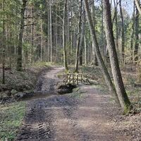 Zweite  Furt mit Notbrücke