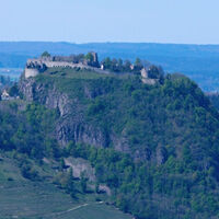 Herrentisch, Blick zur Festung Hohentwiel