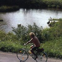 Der Thalersee: ein romantisches Radlerziel.