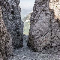 Scheffau_Abstieg Tuxeck_Wilder Kaiser