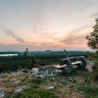 Ausblick vom Kahleberg