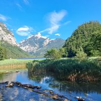 Blick vom Westufer zum Ostufer