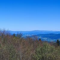 Blick nach Nordosten zum Rachel