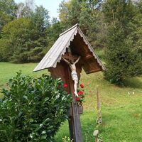 Wegkreuz in Pöllauberg, Naturpark Pöllauer Tal in der Oststeiermark