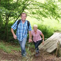Waldpfad im Näsbachtal