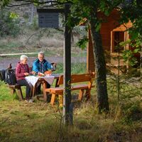 Picknick an der Hugo-Kracht-Hütte