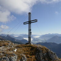 Gipfelkreuz am Hechlstein