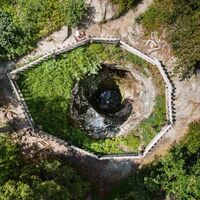 Gletschermühlen Maloja