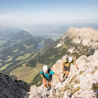 Scheffau_Aufstieg Treffauer_Wilder Kaiser