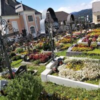 Friedhof, St. Kathrein/O., Naturpark Almenland in der Oststeiermark