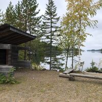 Ontojoen Kurikkalahden Bootsanleger-Laavu, Sotkamo