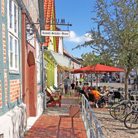 Rotenburgs Fußgängerzone ist ein toller Stopp für eine Pause