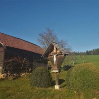 Wegkreuz in Tulwitz, Naturpark Almenland in der Oststeiermark