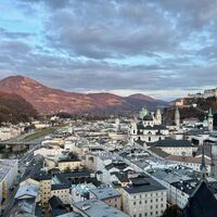 Blick auf Salzburg und die Festung Hohensalzburg
