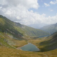 im Oberen Bockhartsee kühle ich mich ab...