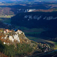 Schloss Werenwag im Donautal