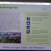 Benninger Ried Infotafel 3