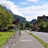 Dorfausgang Tscherlach