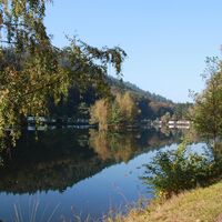 Clausensee im Herbst