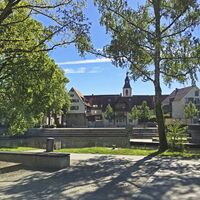 Blick auf die Innenstadt Nagold
