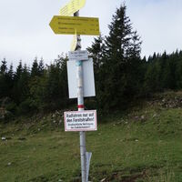 Wegkreuzung "In der Griab"