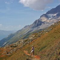 Val Cenis - Wanderweg zum Lac Blanc ab dem Parkplatz Coëtet