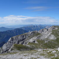 Blick zum Ghacktstein