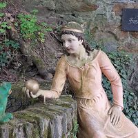 Froschkönig an der Heimburg in Niederheimbach