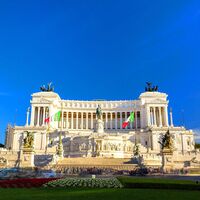 Monumento Nazionale ein Vittorio Emanuele II in Rom